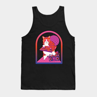 Dj Cat Tank Top